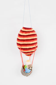Hand Knitted Hot Air Balloon