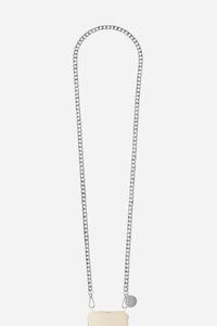 Sona Phone Crossbody Chain Silver