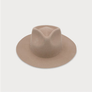Wool Oatmeal Fedora