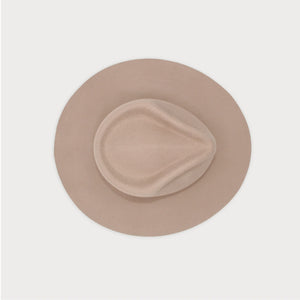 Wool Oatmeal Fedora