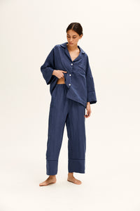 Aegean Ivy Long Sleeve Shirt & Pants Pyjama Set