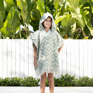 Sage Kids Poncho