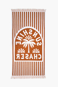 Jacquard Beach Towel - Sunshine