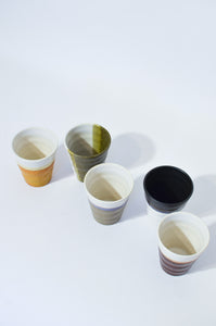 Miko Ceramic Cup Set of Five