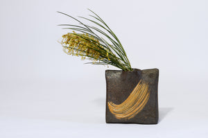 Handmade Shigaraki Brush Vase