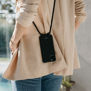 Black Crossbody Phone Case