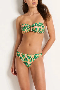 Shibori Print  Bikini Bottom