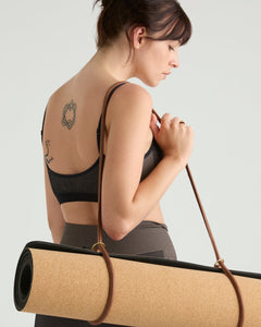 Cognac Yoga/Picnic Rug Leather Strap