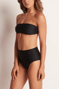 Black Bandeau With Strap