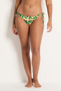 Shibori Print Tie Bikini Bottom