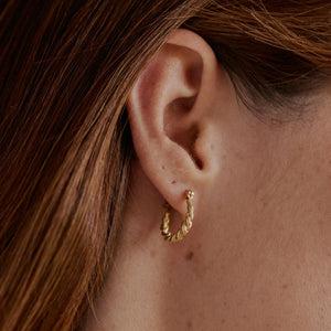 Romanii Gold Earrings