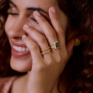Arista Gold Ring