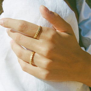 Amida Gold Ring