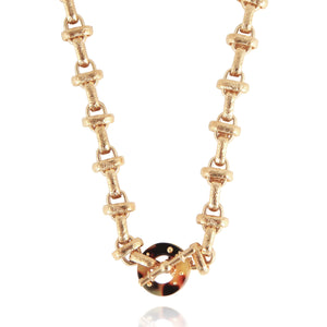 Adrian Necklace Acetate Gold160