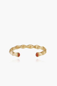 Moki Cabochons Bracelet Gold