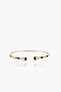 Epique Gold Bracelet - Black