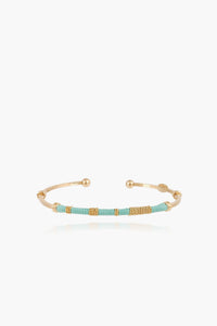 Zanzibar Bracelet Gold - Turquoise