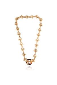 Adrian Necklace Acetate Gold160