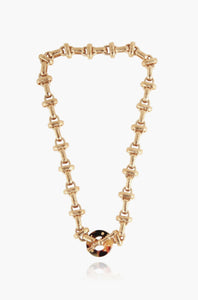 Adrian Necklace Acetate Gold160