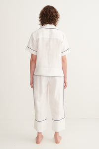 Snow Ivy Short Sleeve Shirt & Pants Pyjama Set