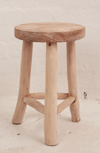 Recycled Teak  Stool