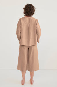 Taupe Ivy Long Sleeve Popover