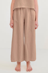 Taupe Ivy Wide Leg Pant
