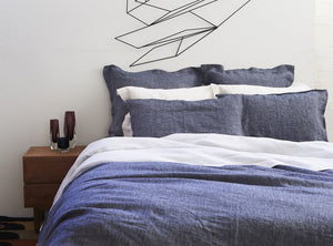 Snow French Linen Sheet Set
