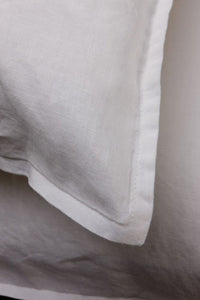 Snow French Linen Sheet Set