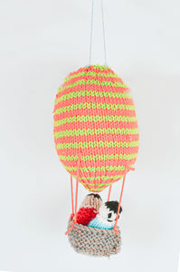 Hand Knitted Hot Air Balloon