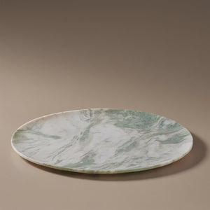 Lady Onyx Marble Charger Plate