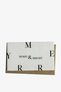 Petite Letterpress Christmas Cards