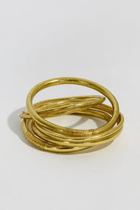 Gold Buddhist Temple Bracelet