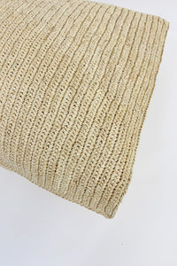Madagascar Raffia Cushion