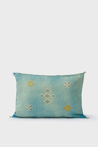 Moroccan Cactus Silk Rectangular Cushion