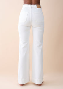 St Monica Jeans Natural White