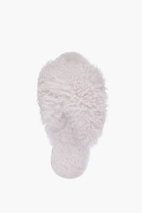 Curly Sheepskin Slide
