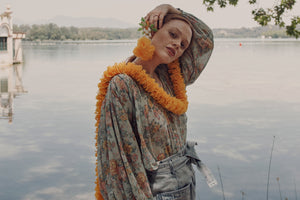 Jodhpur Flower Blouse