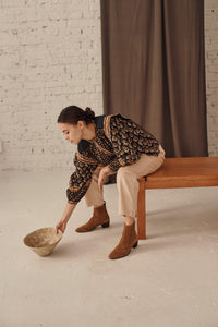 Tree of Life Cotton Voile Blouse