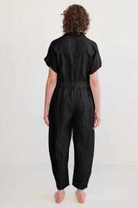 Black Ivy Short Sleeve Jumpsuit
