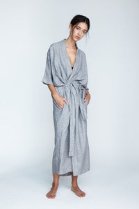 Denim Evie Kimono Robe