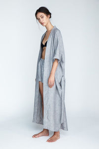 Denim Evie Kimono Robe