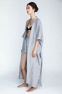 Denim Evie Kimono Robe