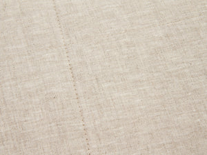 Linen Quilted Blanket - Husk