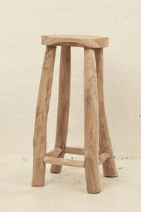 Recycled Teak  Stool