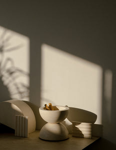 Sphere Incense Burner Travertine